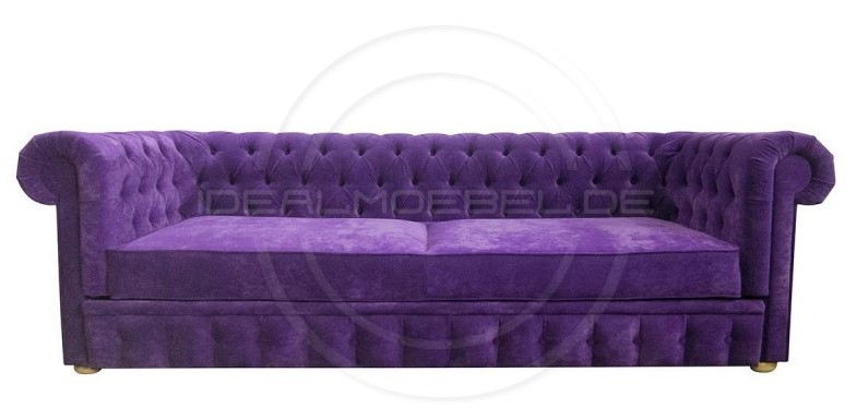 Chesterfield Normal Relax Sofa mit Schlaffunktion